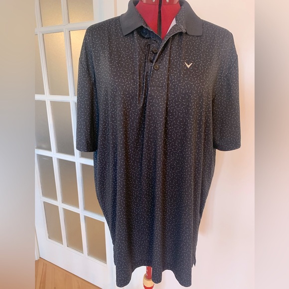 Callaway Black Golf Polo - Picture 1 of 6
